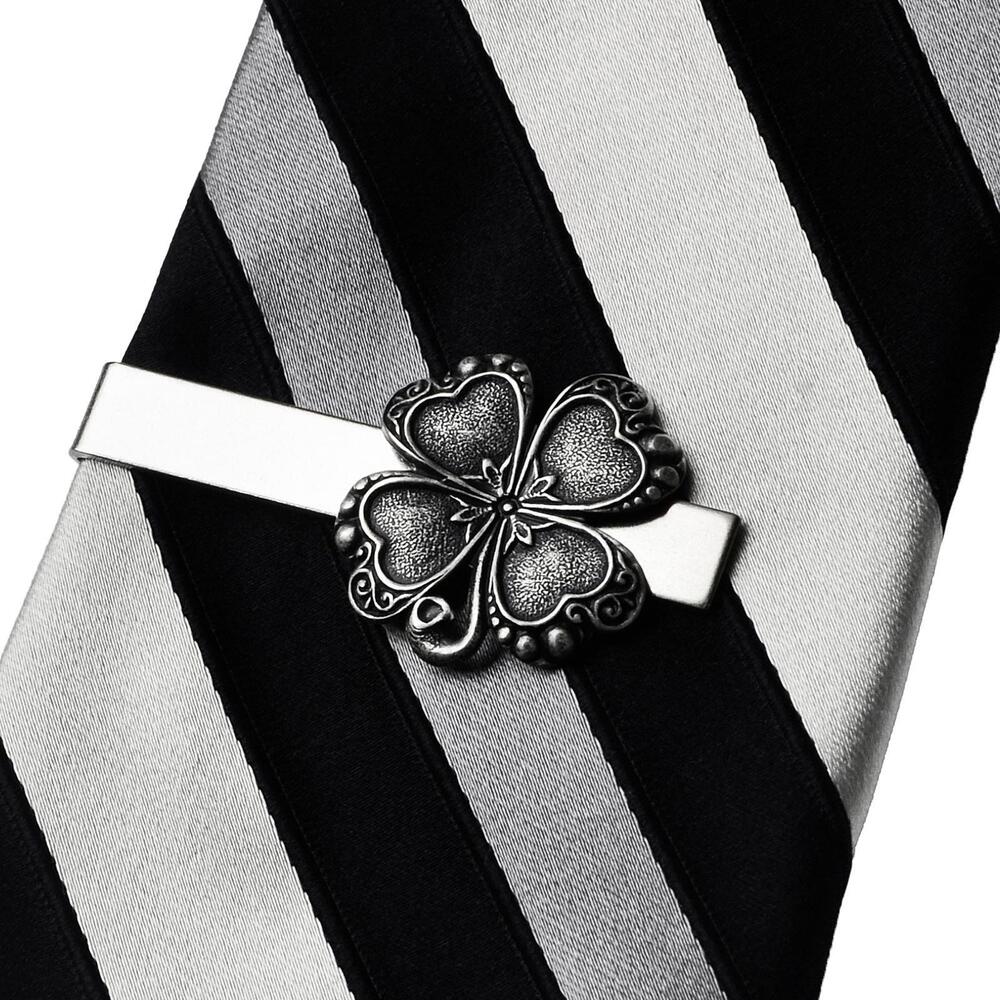Shamrock Tie Clip